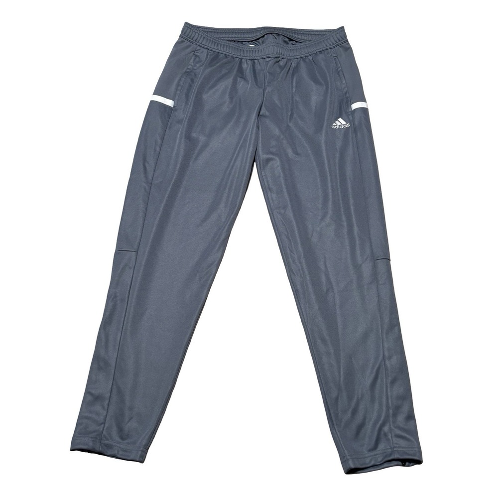 Adidas Men's Aeroready Track Pants Athletic Joggers Ankle Zip Size Large 32 x 29